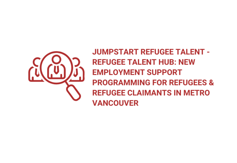 Jumpstart Refugee Talent: New Employment Support Programming For ...