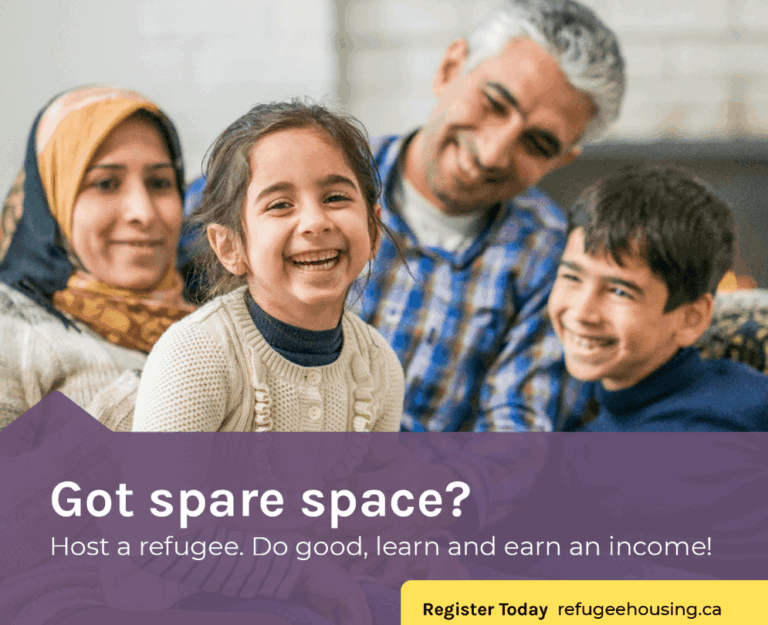 Refugee Housing Project Host a refugee and make a difference! BC Refugee Hub